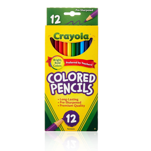 Crayola 木顏色筆 Colored Pencils 12 Colors