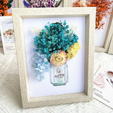 DIY 立體乾花相架相框 DIY Dried Flower Photo Frame Art Kit