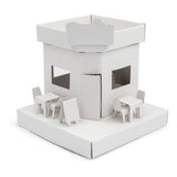 Cardboard Model Playhouse - Cuboxity Café (artwork/plain)