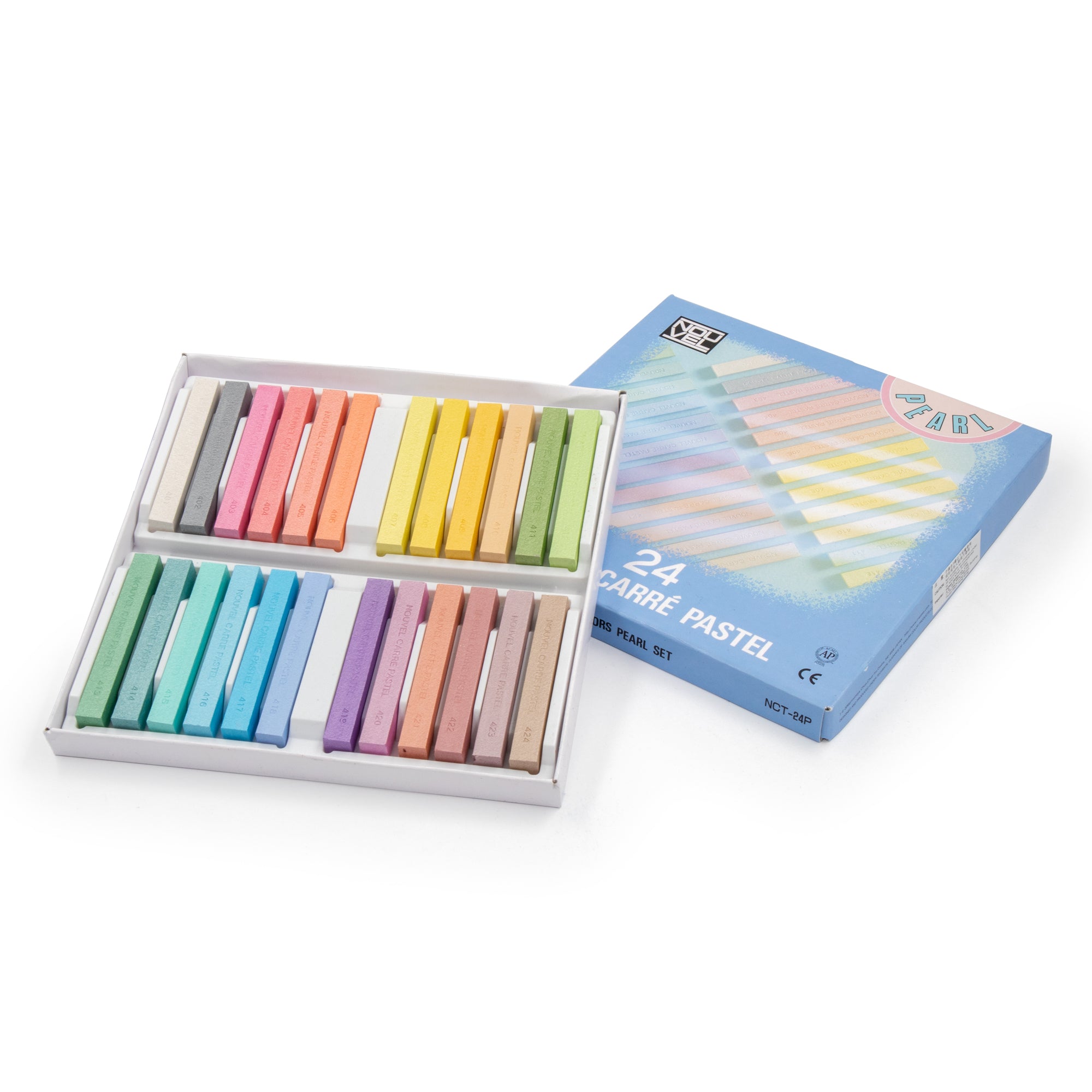 NOUVEL CARRE PASTEL ヌーベルカレーパステル 96色セット紙箱入