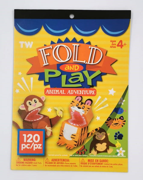 紙模型-Fold and Play-動物-Animal Adventure