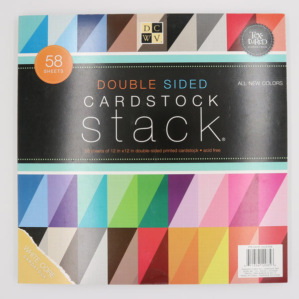 DCWV - Double Sides Cardstock Stack-Cardstock-Scrapbook