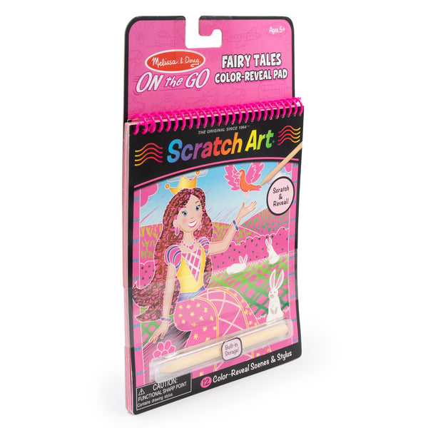 Melissa & Doug - 刮畫薄 On the Go Scratch Art Hidden-Picture Reveal Pad