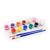 塑膠彩套裝 3ml Acrylic/Plastic color with brush set