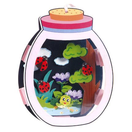 DIY 微縮場景-昆蟲瓶 Miniature Scene Craft-Insect bottle