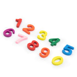 木鈕扣-彩色-數字 Wooden Numbers Buttons (1.1cm x 1.5cm)