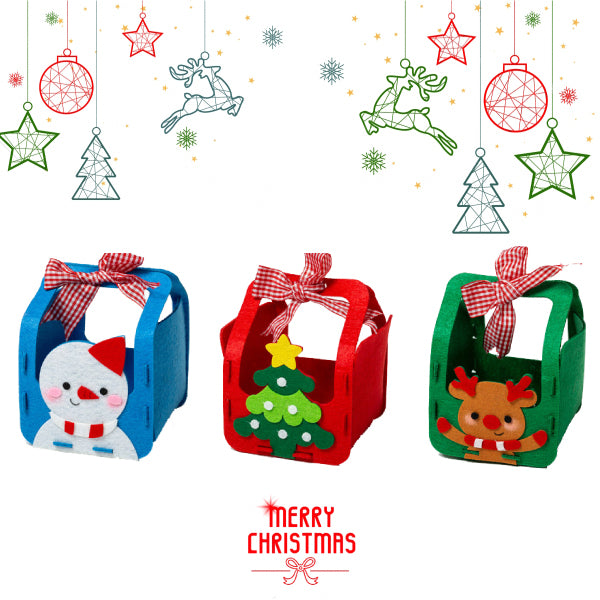 聖誕節DIY不織布袋 Christmas DIY Handbag