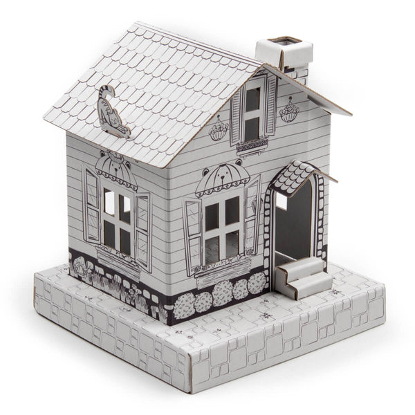 Cardboard Model Playhouse - Cuboxity Warmily (artwork/plain)